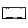 BMW M2 COMPETITON 100% REAL CARBON FIBER CAR LICENSE PLATE FRAME
