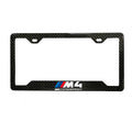 BMW M4 COMPETITON 100% REAL CARBON FIBER CAR LICENSE PLATE FRAME