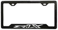 ZR1X 100% REAL CARBON FIBER CAR LICENSE PLATE FRAME