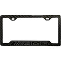 AMG 100% REAL CARBON FIBER CAR LICENSE PLATE FRAME