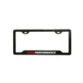 FORD PERFORMANCE 100% REAL CARBON FIBER CAR LICENSE PLATE FRAME