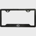 Lexus 100% REAL CARBON FIBER CAR LICENSE PLATE FRAME