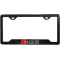 AUDI SQ5 100% REAL CARBON FIBER CAR LICENSE PLATE FRAME