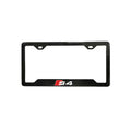 AUDI S4 100% REAL CARBON FIBER CAR LICENSE PLATE FRAME