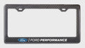 FORD PERFORMANCE 100% REAL CARBON FIBER CAR LICENSE PLATE FRAME