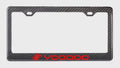 SHELBY GT350 VOODOO 100% REAL CARBON FIBER CAR LICENSE PLATE FRAME
