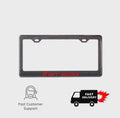 Mustang GT500 100% REAL CARBON FIBER CAR LICENSE PLATE FRAME