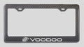 SHELBY GT350 VOODOO 100% REAL CARBON FIBER CAR LICENSE PLATE FRAME