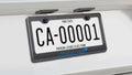 MCLAREN 100% REAL CARBON FIBER CAR LICENSE PLATE FRAME