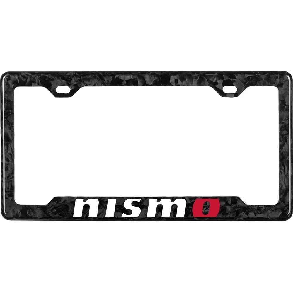 NISMO 100% REAL CARBON FIBER CAR LICENSE PLATE FRAME