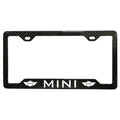 MINI COOPER 100% REAL CARBON FIBER CAR LICENSE PLATE FRAME