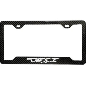 DODGE RAM TRX 100% REAL CARBON FIBER CAR LICENSE PLATE FRAME