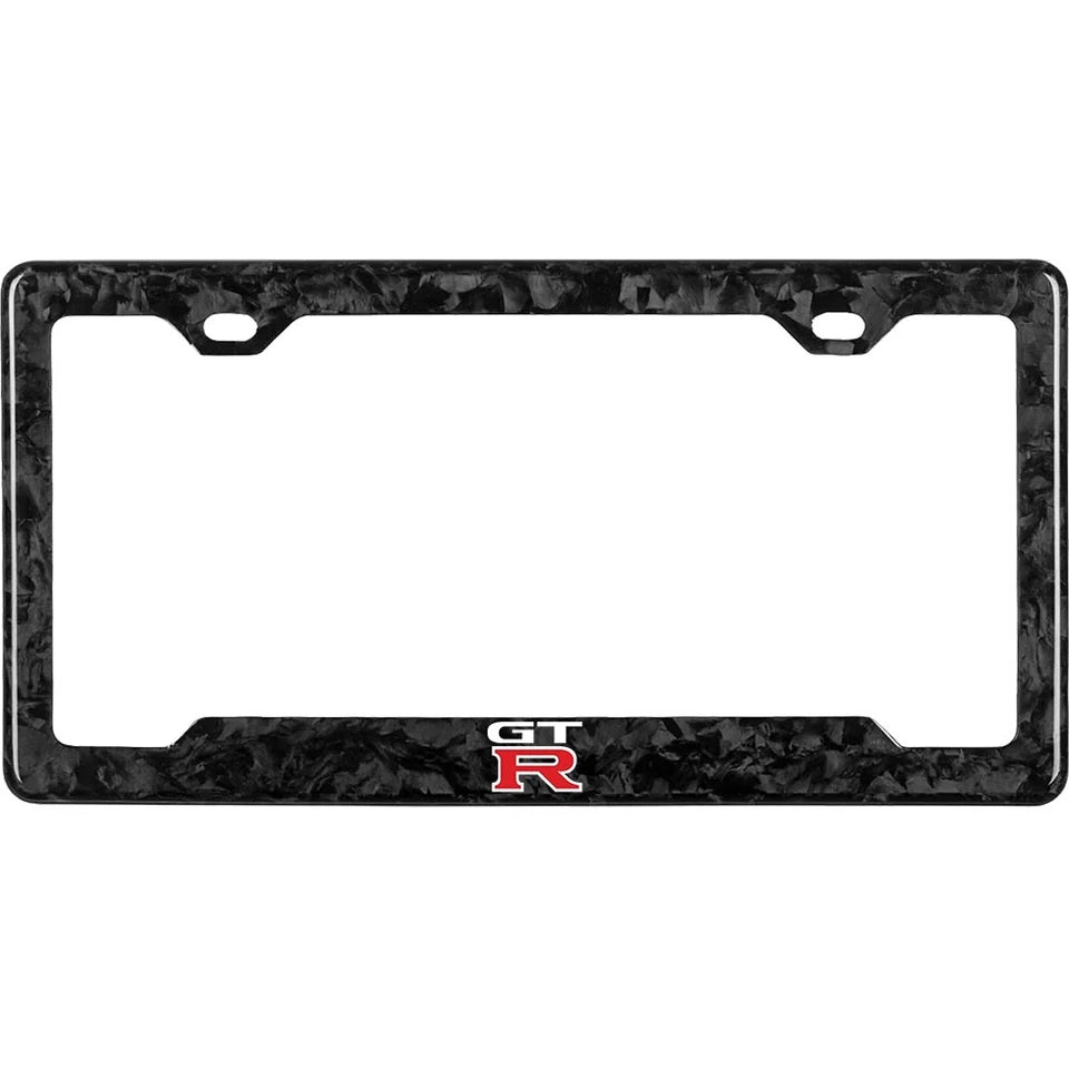 GTR 100% Real Carbon Fiber License Plate Frame